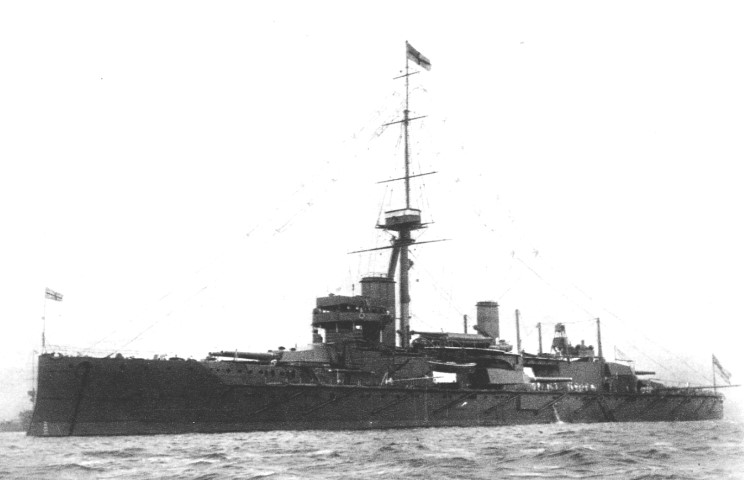 HMS Colossus in 1912