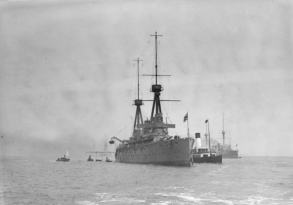 HMS Invincible at Spithead