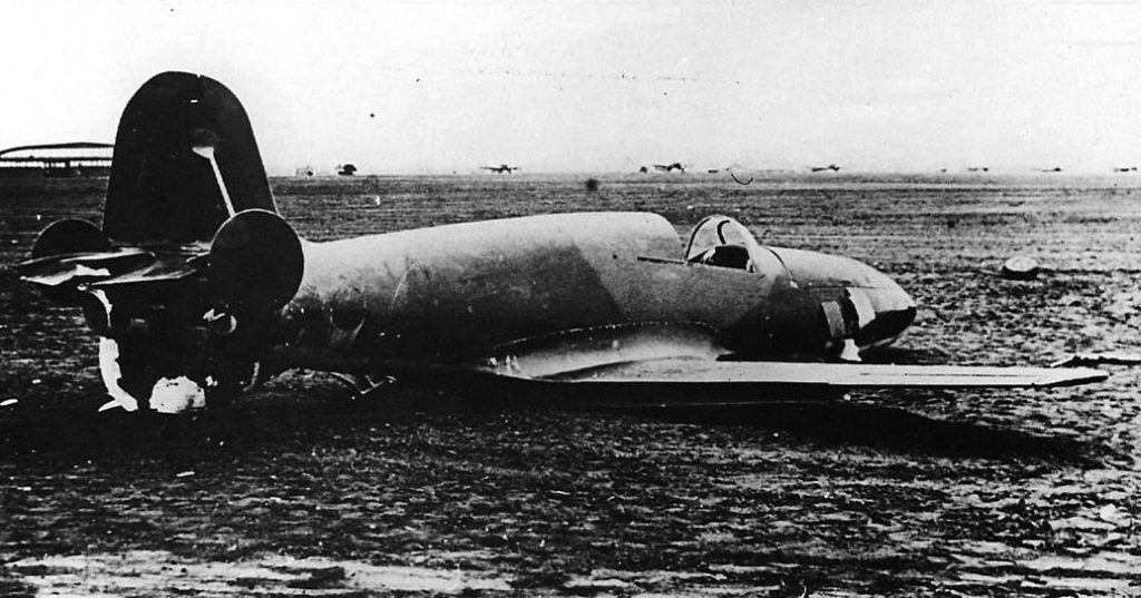 Bereznyak-Isayev BI-1 Crashed