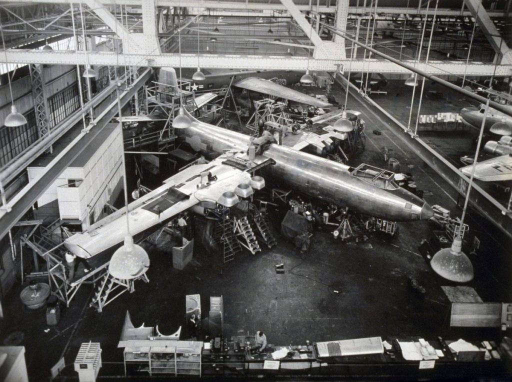 Martin XB-48 Under Construction