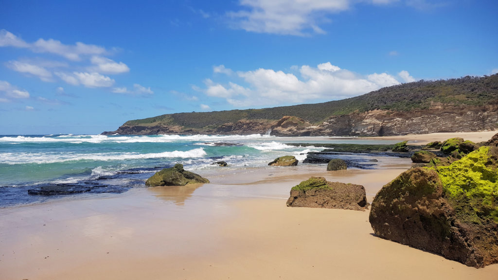 Rocks on Ghosties Beach