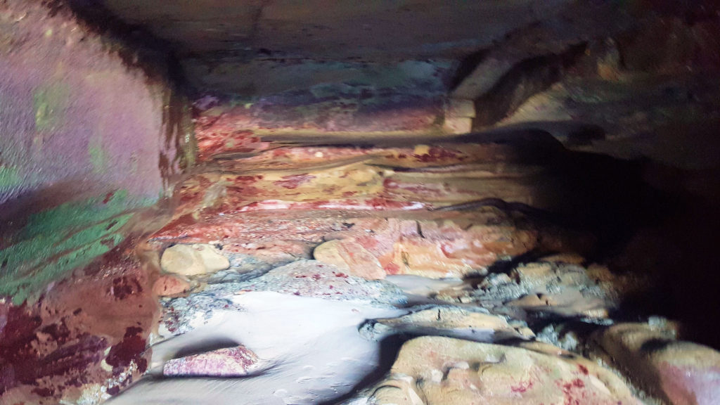 Inside the Rainbow Cave