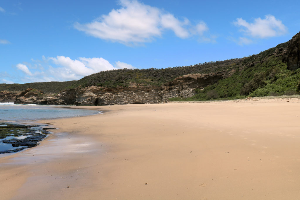 Ghosties Beach Looking Towards the Rainbow Cave Entrance