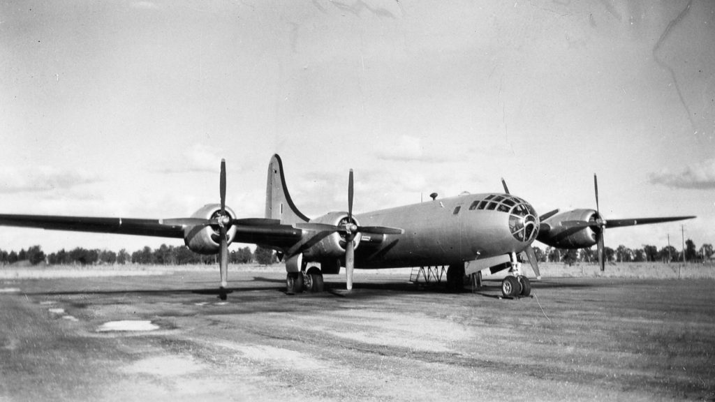 Boeing Washington A76-1/WW353 at Tocumwal in 1957