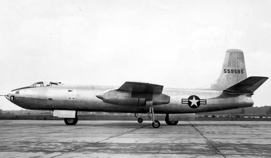 Martin XB-48 serial number 45-59585