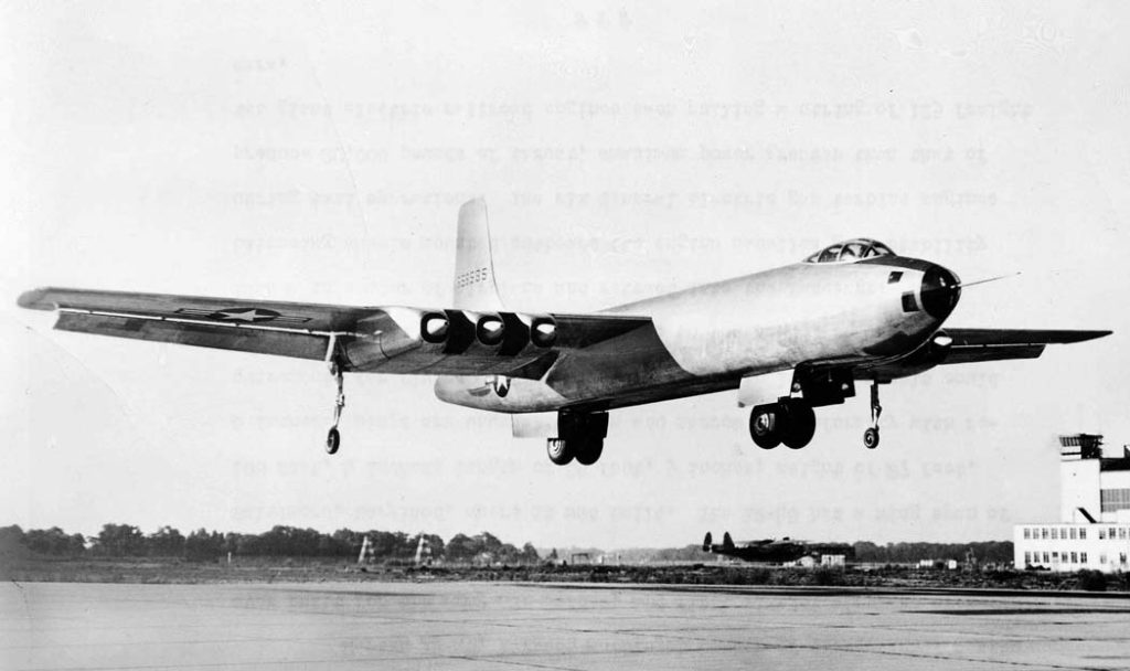 Martin XB-48 serial number 45-59585