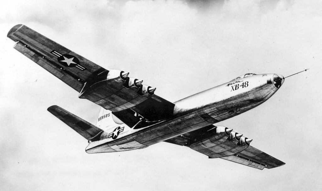 Martin XB-48 serial number 45-59585