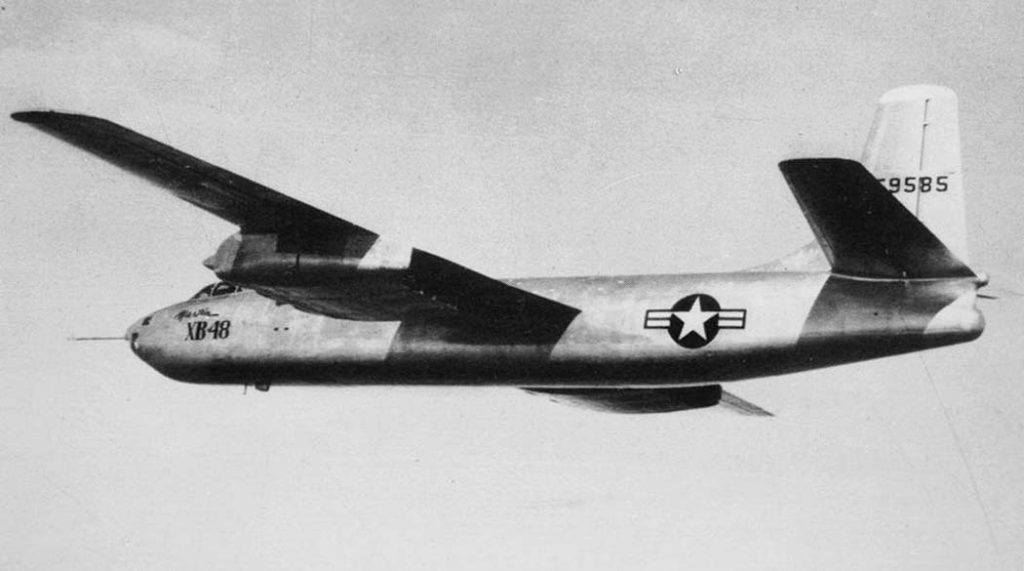 Martin XB-48 serial number 45-59585