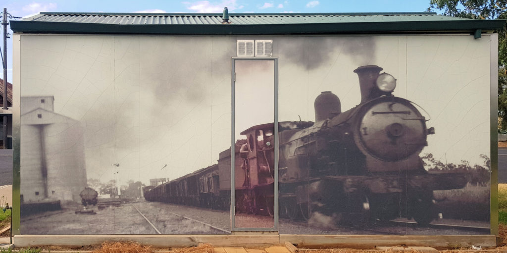 Railway Mural at Dunedoo