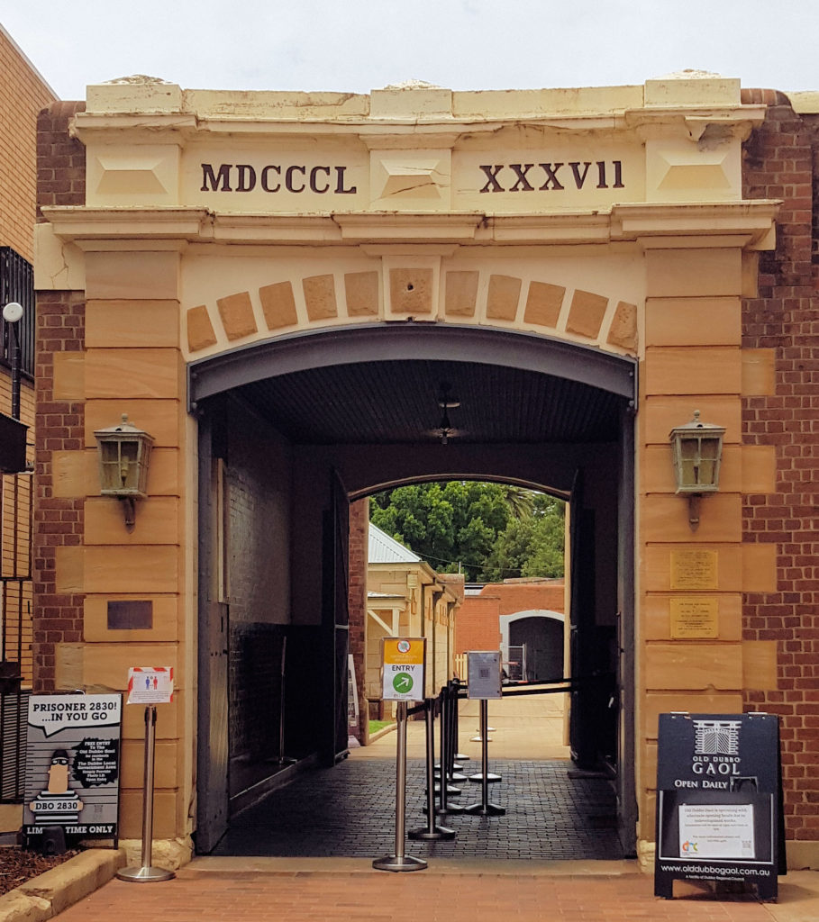 Entrance to Dubbo Gaol