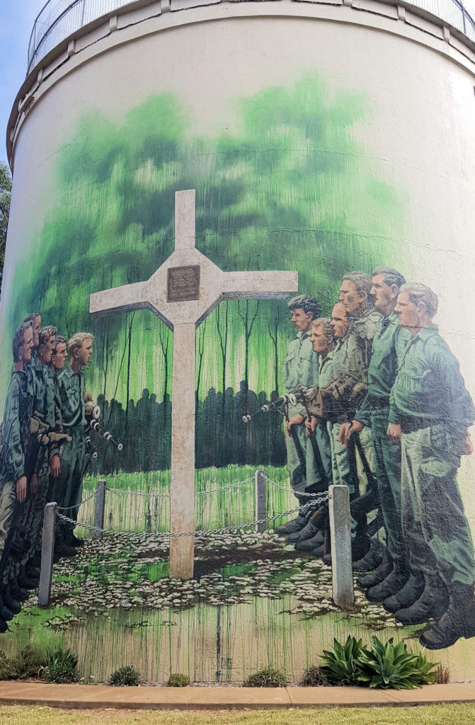 Water Tower mural