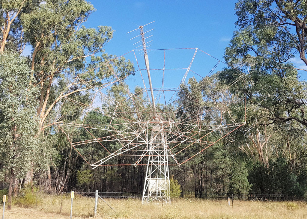 Old Antenna at the Entrance