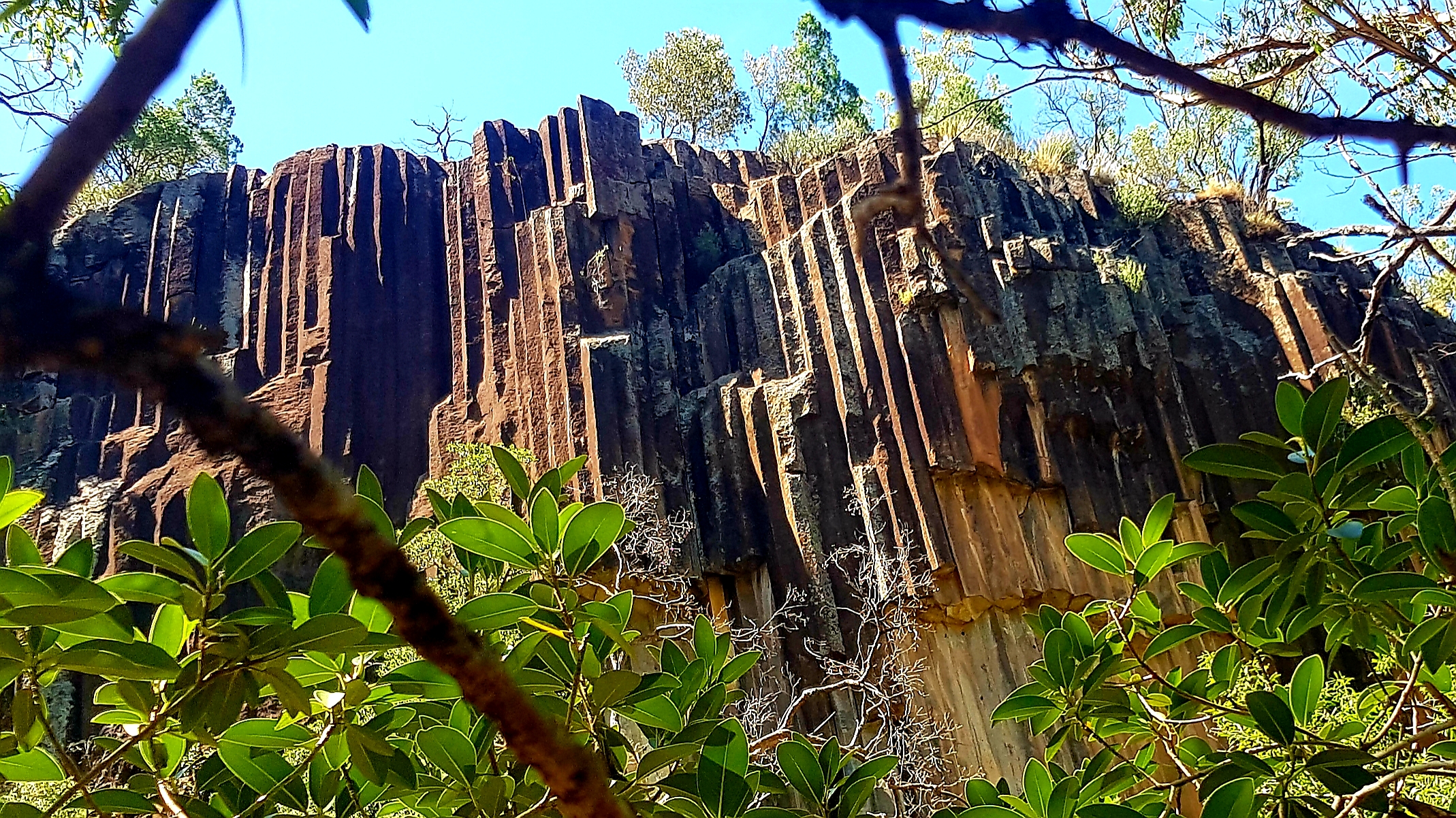 The Cliff Face From the Viewing Platform