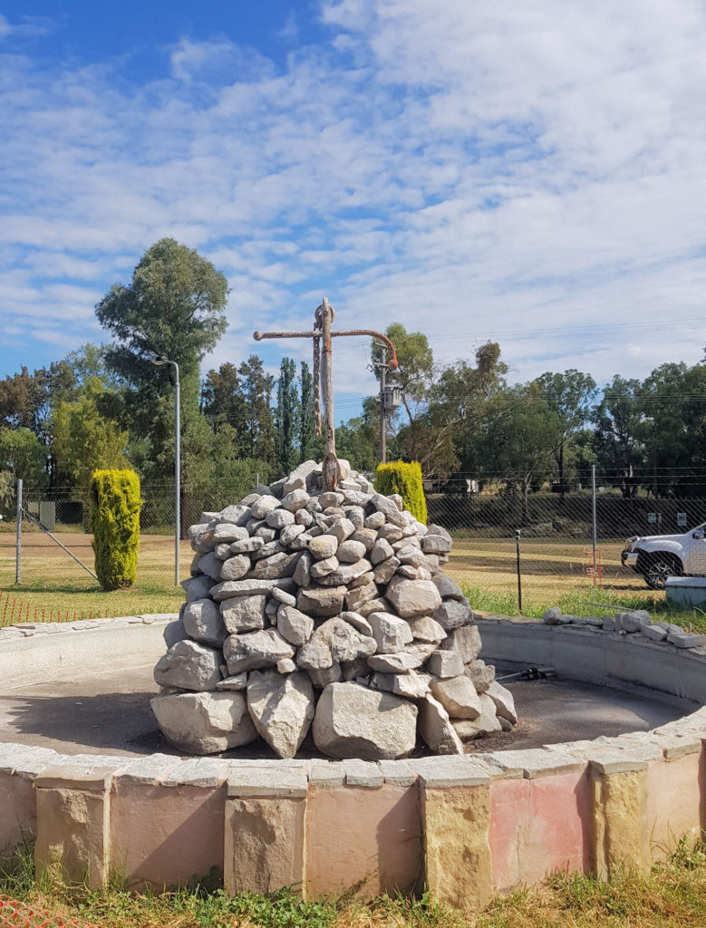 Fountain Under Construction