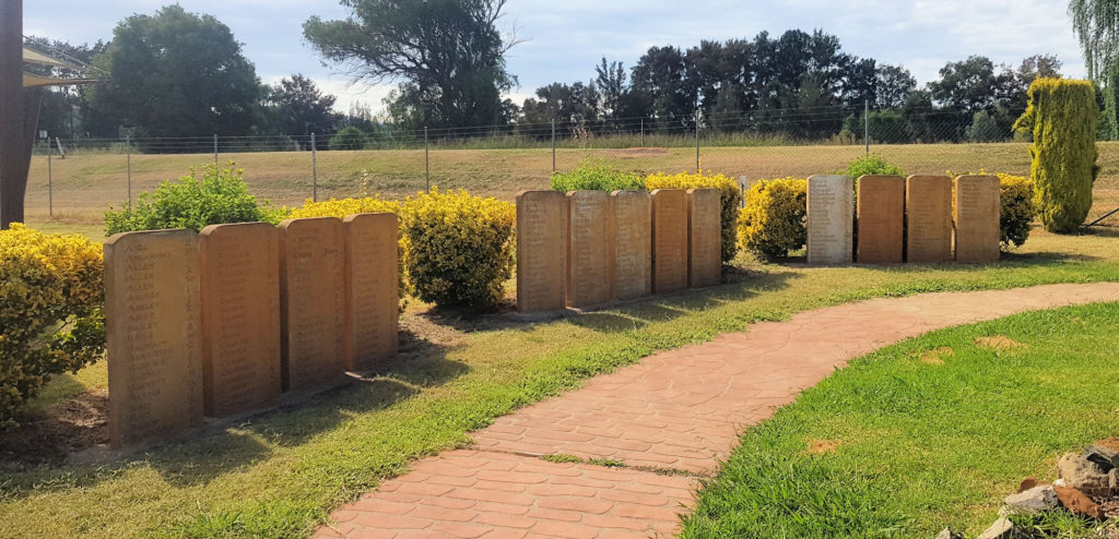 Passenger Names Listed on Headstones