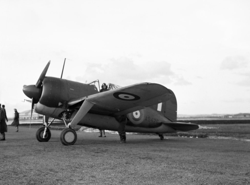 Brewster Buffalo AS426 Operated by FAA 711 Sqn