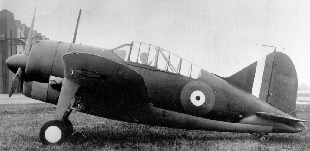 Brewster Buffalo AS417 Later Operated by FAA 759 Sqn