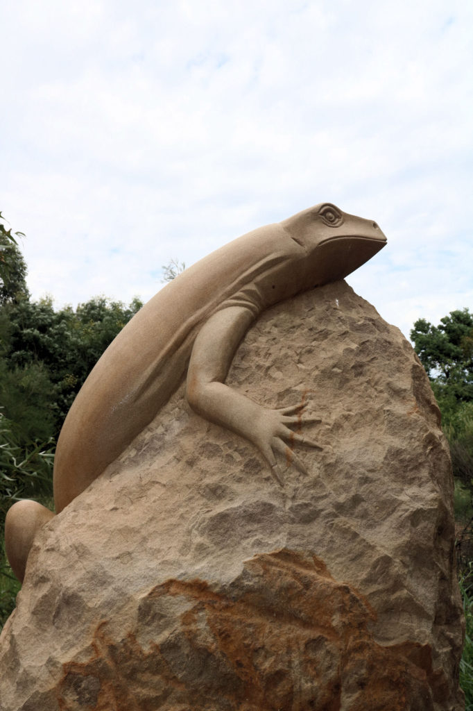 Lizard Rock Sculpture