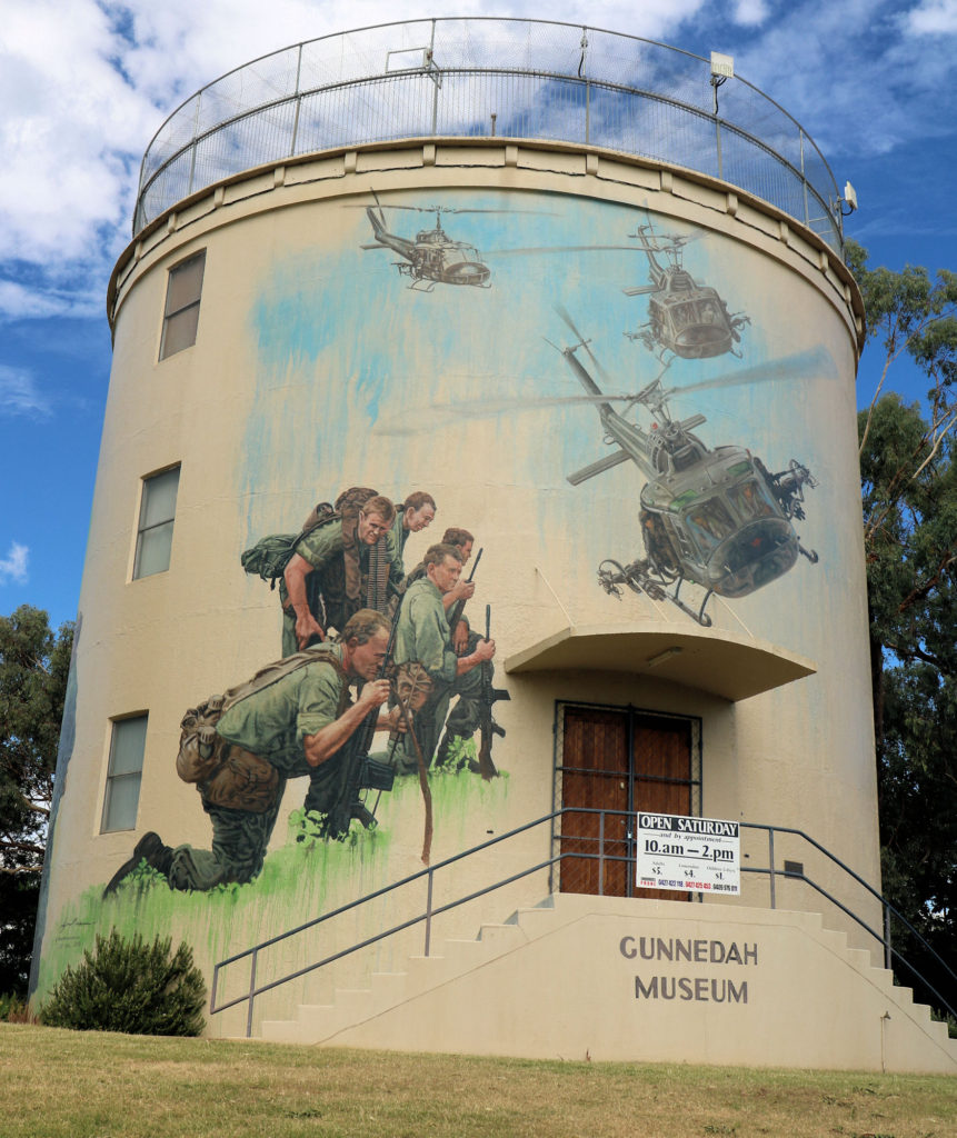 Gunnedah Water Tower mural