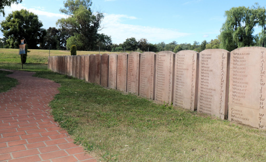 Passenger Names Listed on Headstones