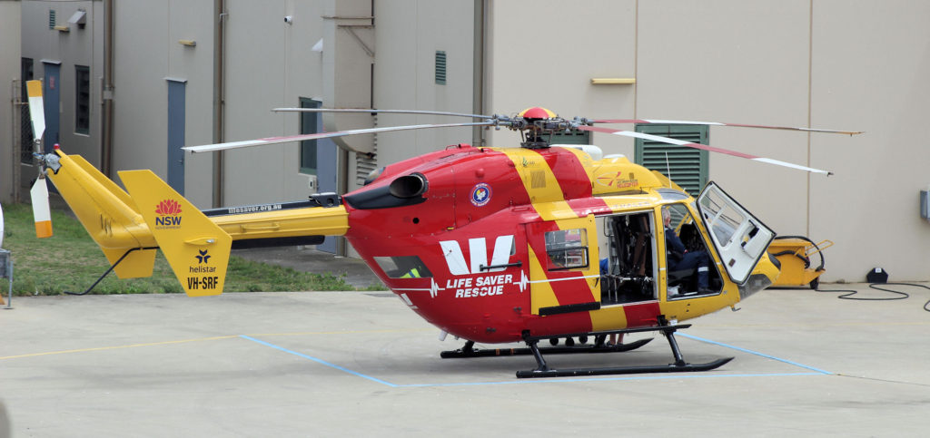 MBB Kawasaki BK 117C-1 VH-SRF Helistar Helicopters