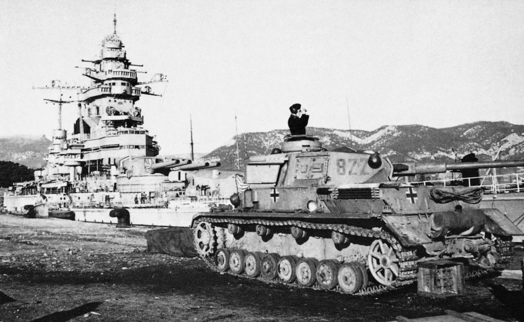 Strasbourg in Toulon November 1942