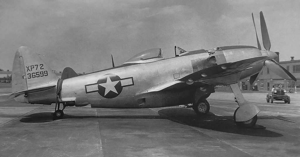 Republic XP-72 Second Prototype 436599