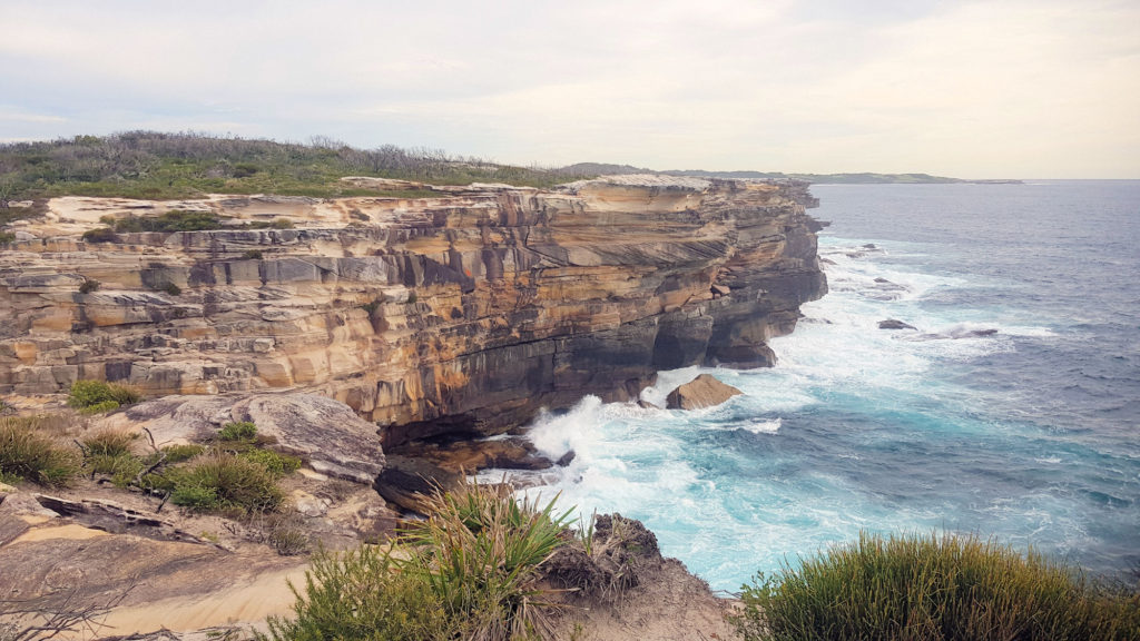 Sea Cliffs and Waves Cape Baily Track