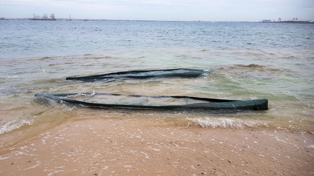 Bronze Canoe Sculpture