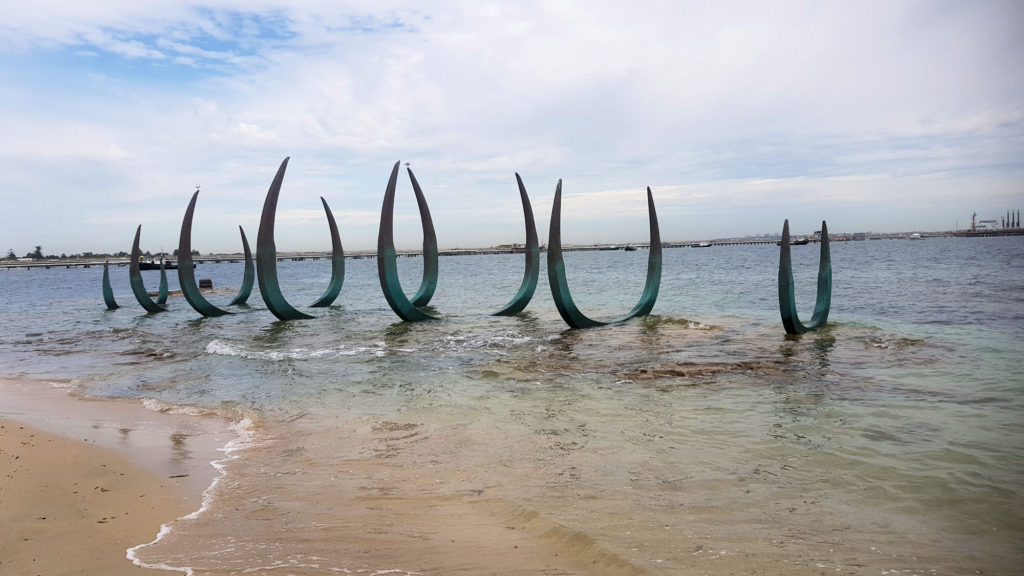 Whale Bone Sculpture