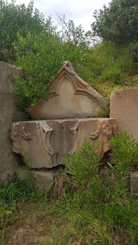 Old Headstones at Fort Banks