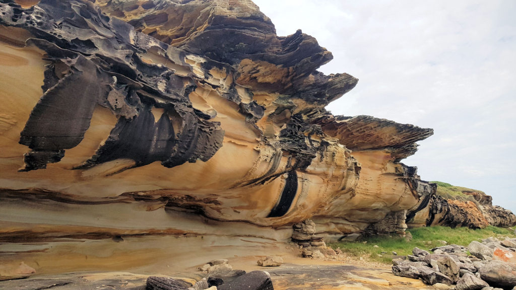 Eroded Cliff on Cape Banks