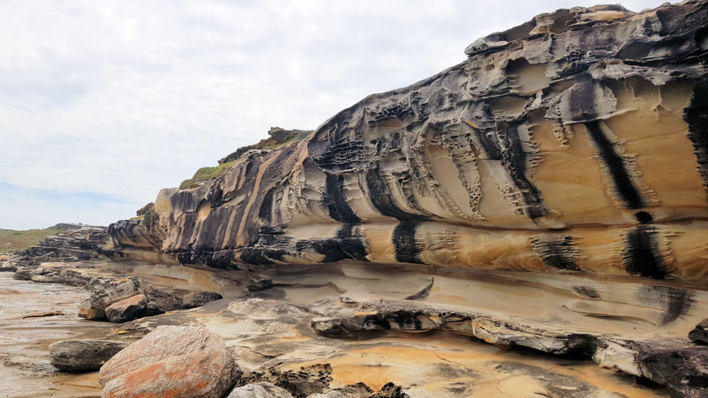 Eroded Cliff on Cape Banks