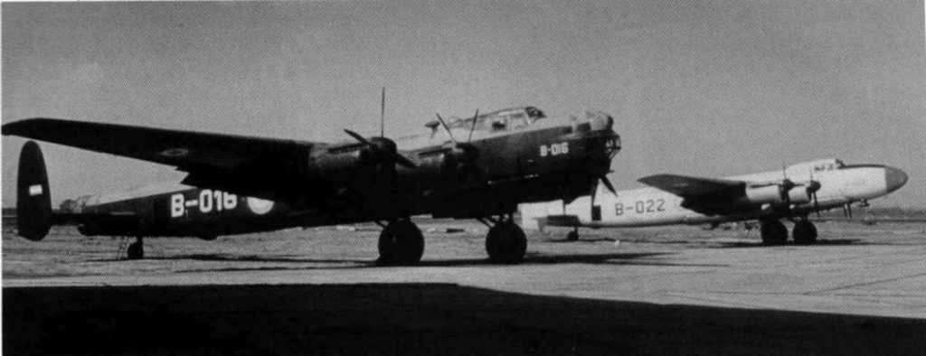 Avro Lincoln B-016 and B-022