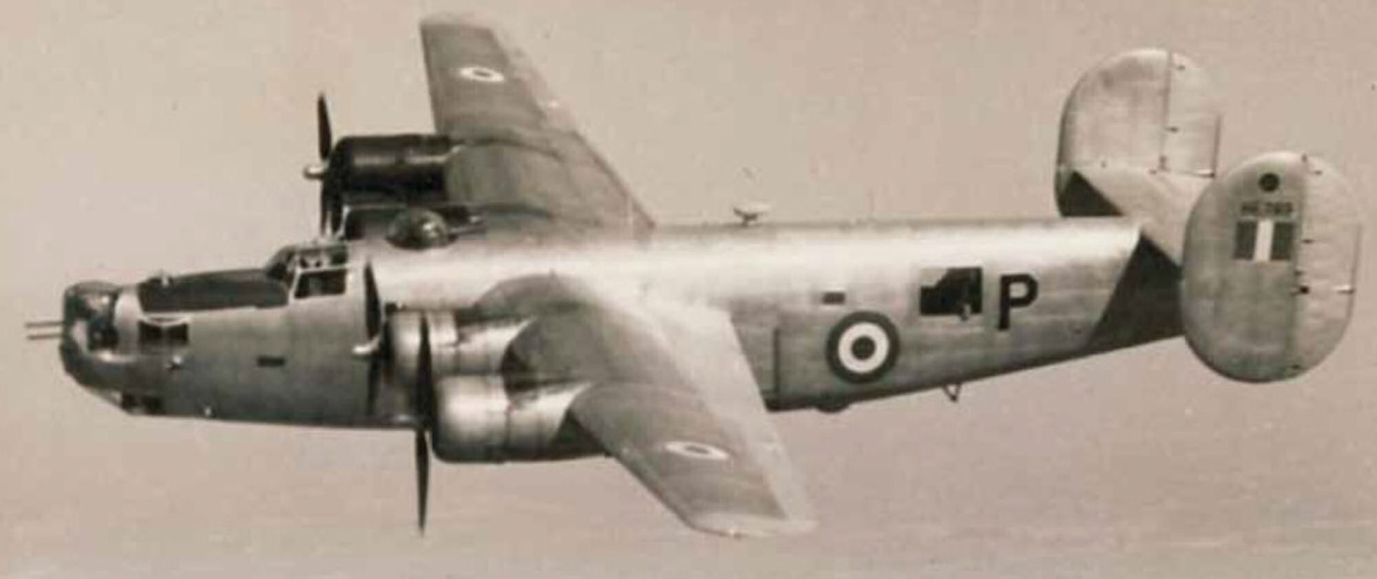 B-24 Liberator of 5 Squadron in flight during the 1950s