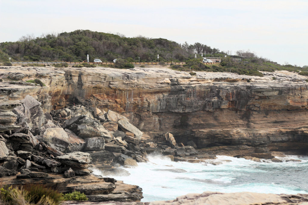 The Cliff Under the Car Park