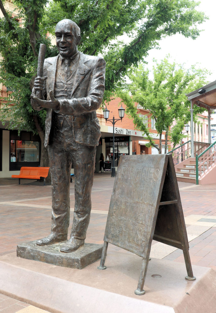 Statue of William Ferguson, a Champion of Aboriginal Rights