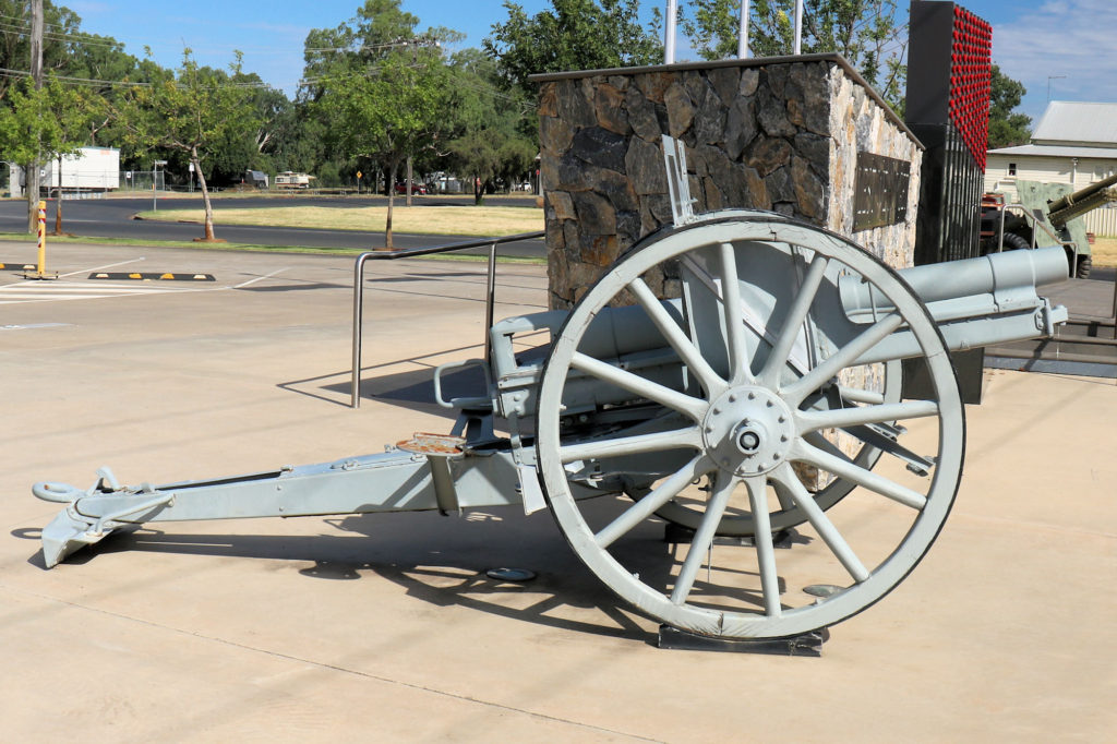 German 7.7 cm Feldkanone 96 Narrabri War Memorial