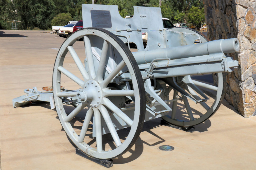 German 7.7 cm Feldkanone 96 Narrabri War Memorial