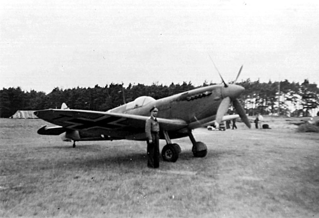 Supermarine Spitfire PR.XI possibly EN685 which the RAF lost in May 1944