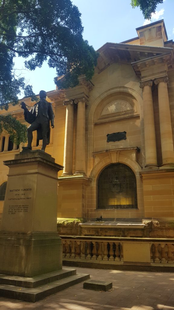 Statue of Matthew Flinders State Library of New South Wales