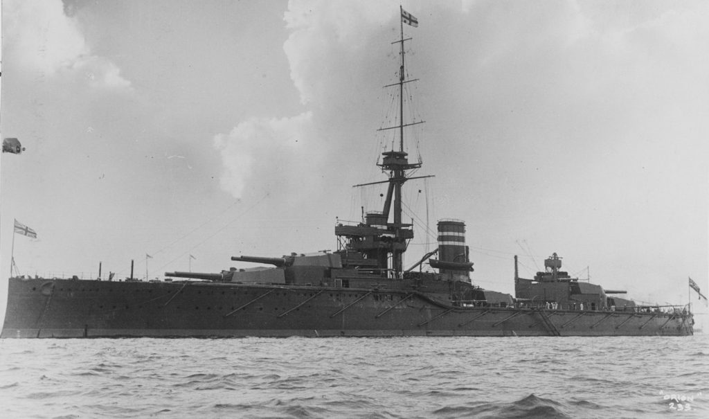 HMS Orion, circa 1913