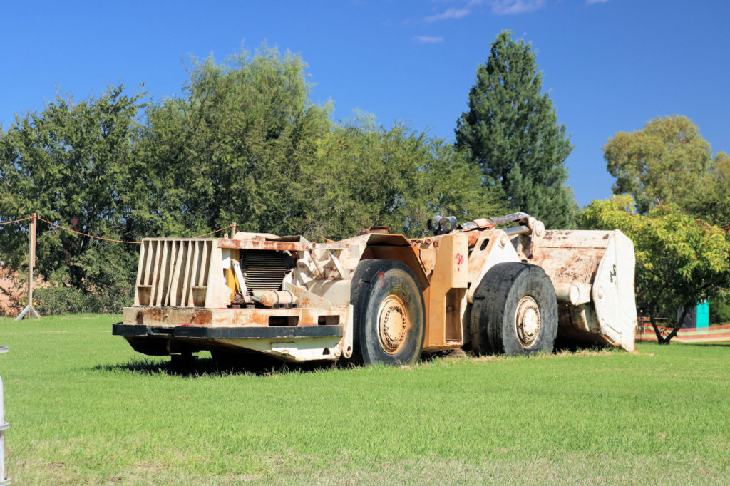 Underground Loader at the Cobar Miners' Heritage Park