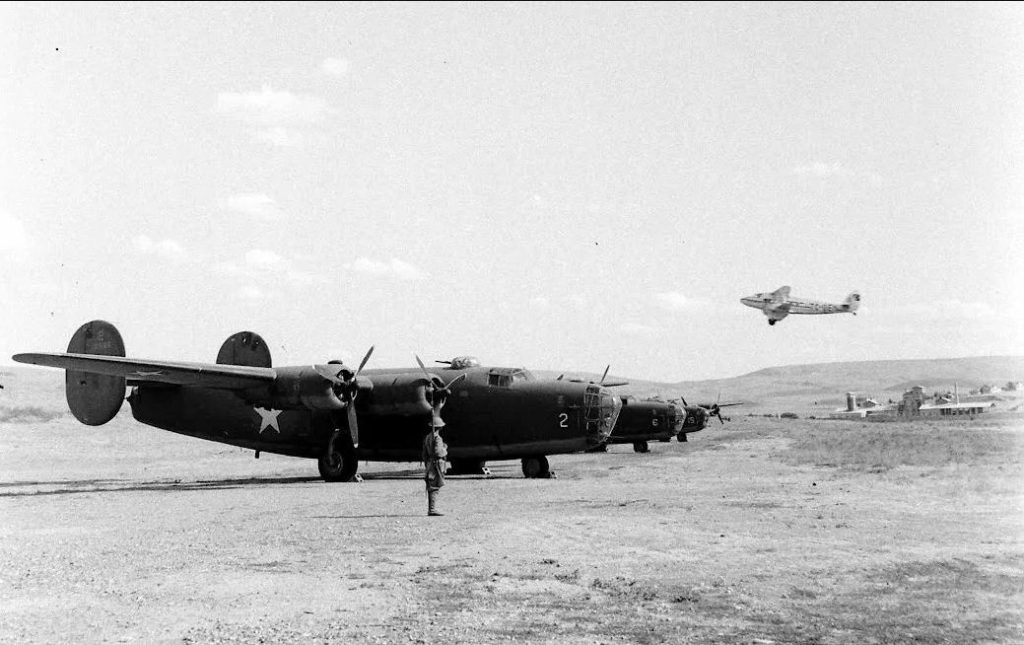 Consolidated B-24 Liberators in Turkey Before Officially Entering Turkish Service