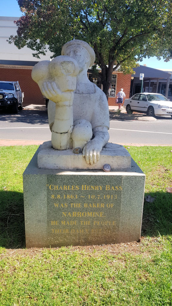 Charles Henry Bass Statue Narromine