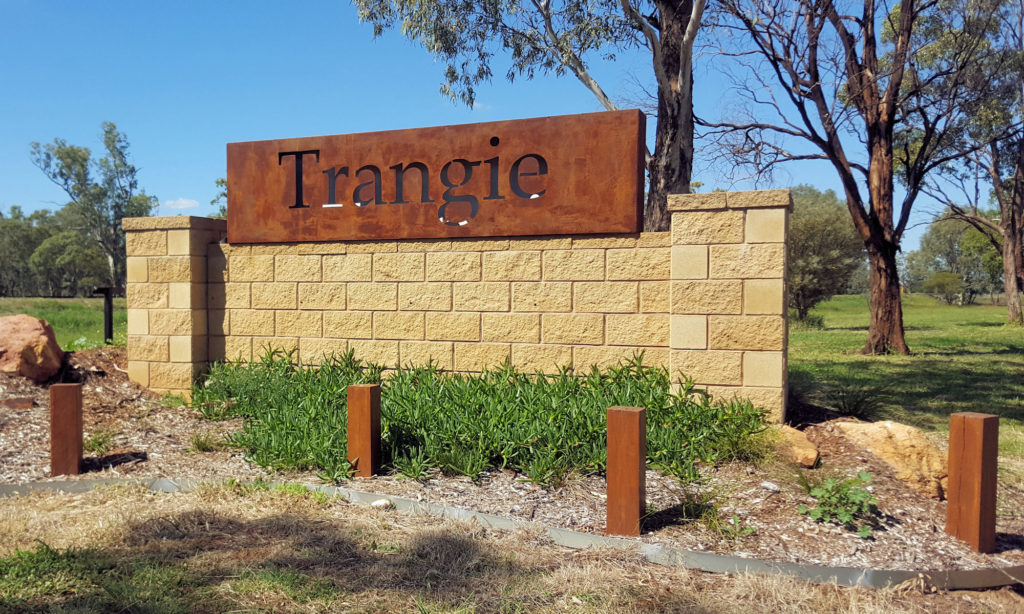 Trangie Town Sign