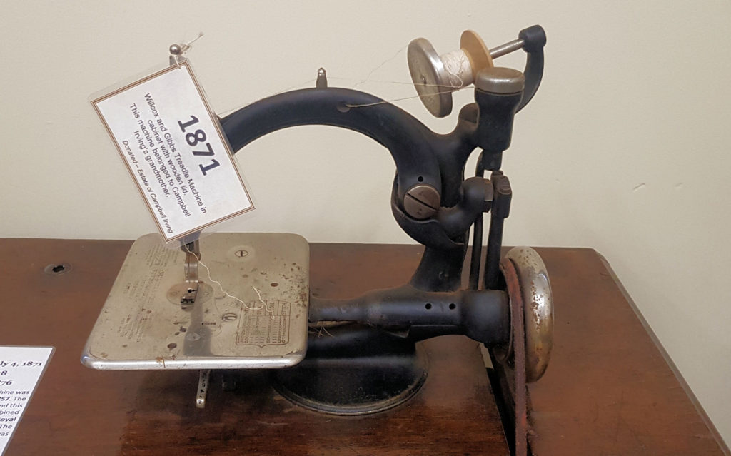 Wilcox and Gibbs 1871 Sewing Machine