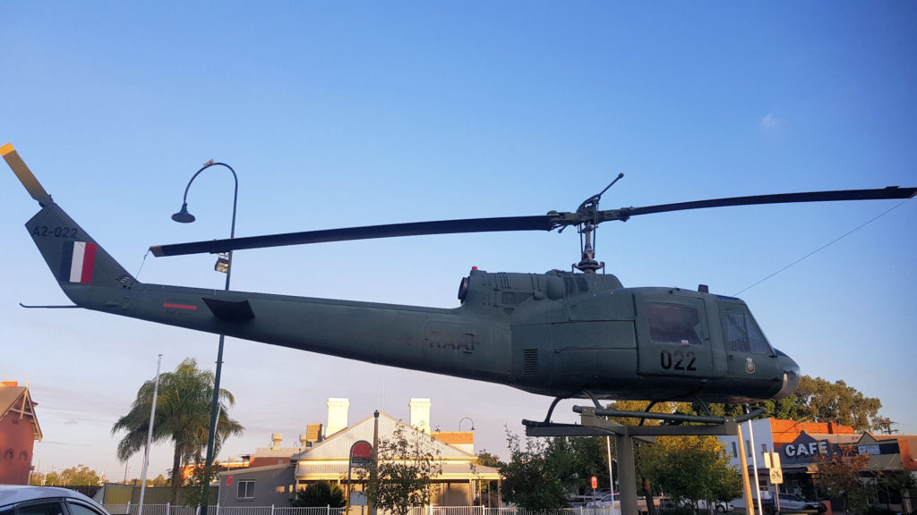 Bell UH-1 Iroquois Helicopter Memorial Nyngan