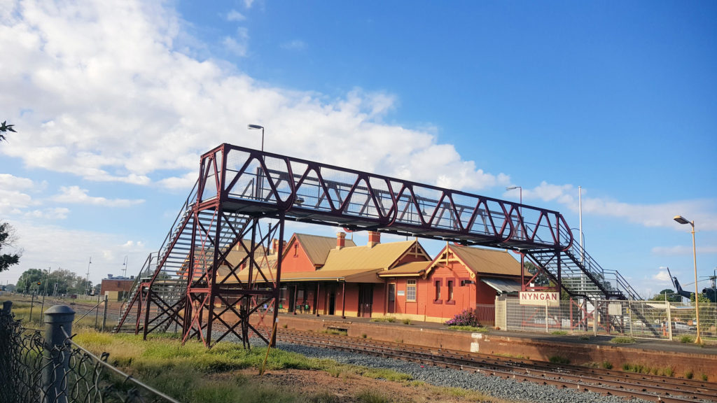 Railway Overpass Connecting to the Museum