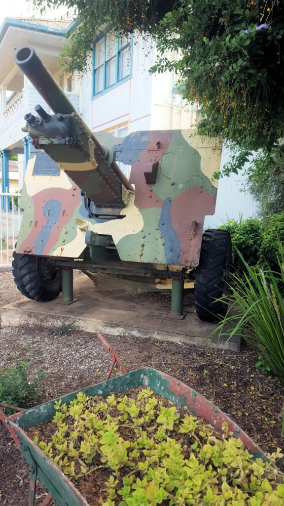 QF 25 Pounder at Diggers Club Bourke